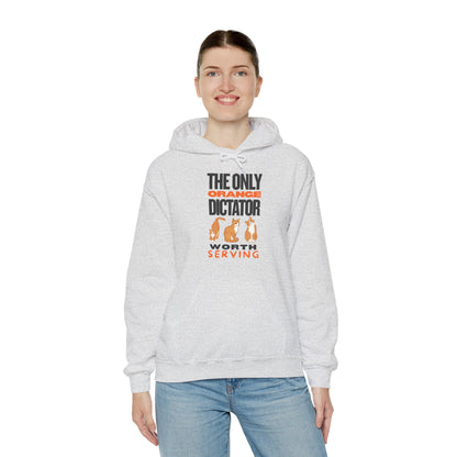 Politics & Cats Unisex Hoodie | Funny Novelty Hoodie that Supports Animal Welfare