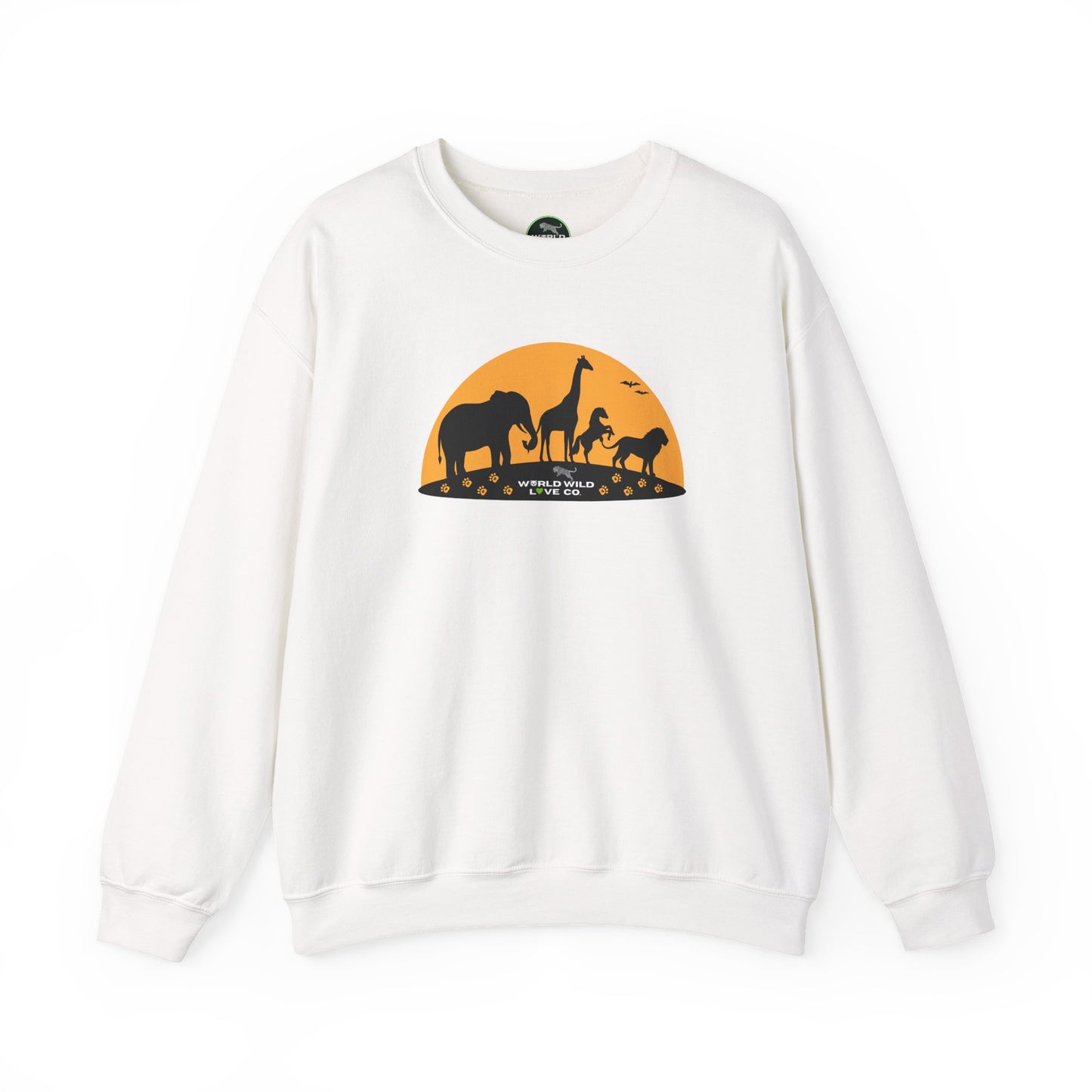 WWL Essential Unisex Crewneck Sweatshirt | Classic Eco-Friendly Sustainable Apparel to Support Animal Welfare