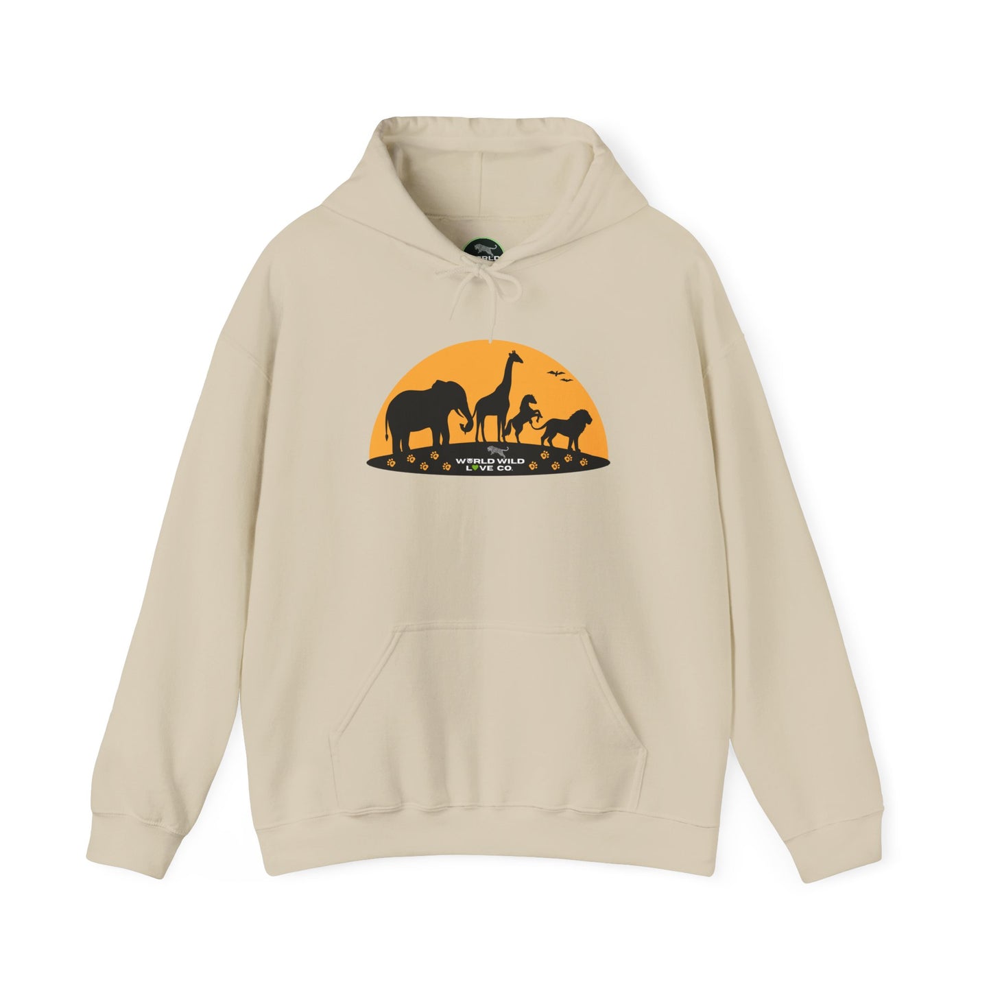 WWL Essential Unisex Hoodie  | Classic Eco-Friendly Apparel to Support Animal Welfare