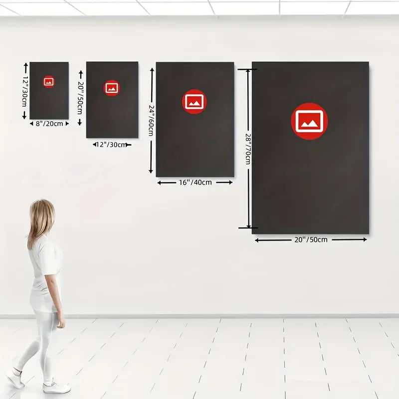 Funny Cat Canvas Wall Art | Unique Home Decor for Cat Lovers