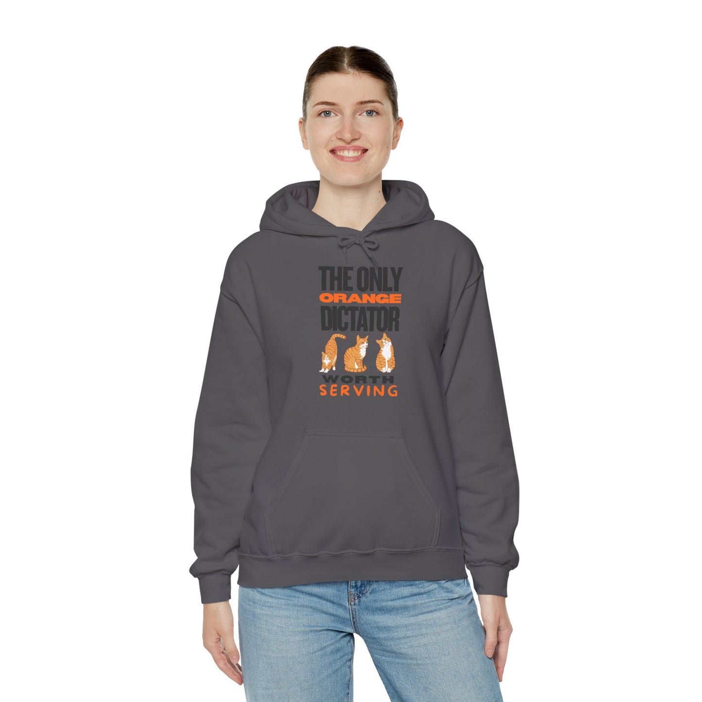 Politics & Cats Unisex Hoodie | Funny Novelty Hoodie that Supports Animal Welfare