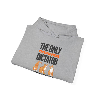 Politics & Cats Unisex Hoodie | Funny Novelty Hoodie that Supports Animal Welfare