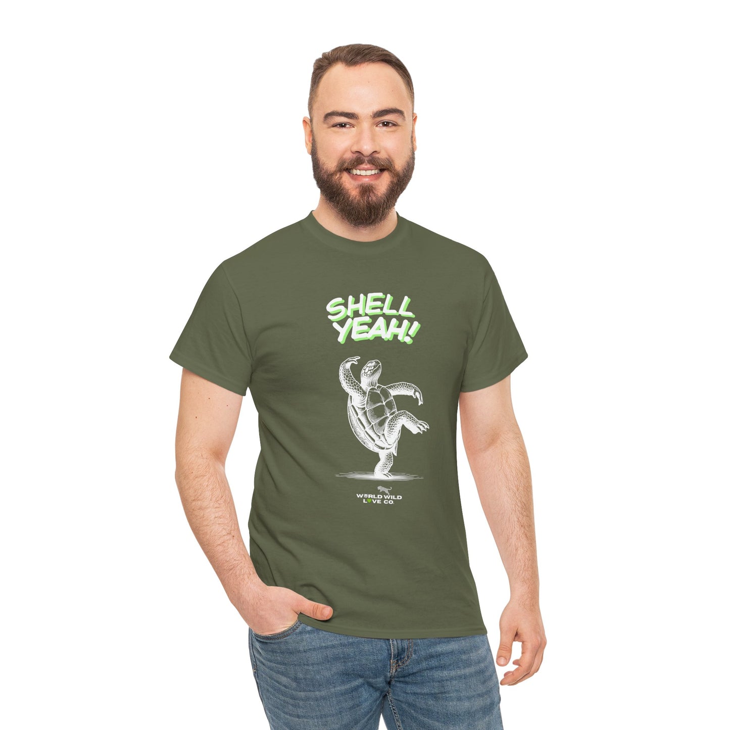 Men's Cheeky Graphic Tee | Funny Novelty Animal Inspired Apparel That Supports Animal Welfare