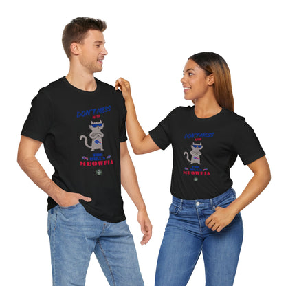 Buffalo Bills "Meowfia" Unisex Tee | Fun Classic Apparel to Support Animal Welfare
