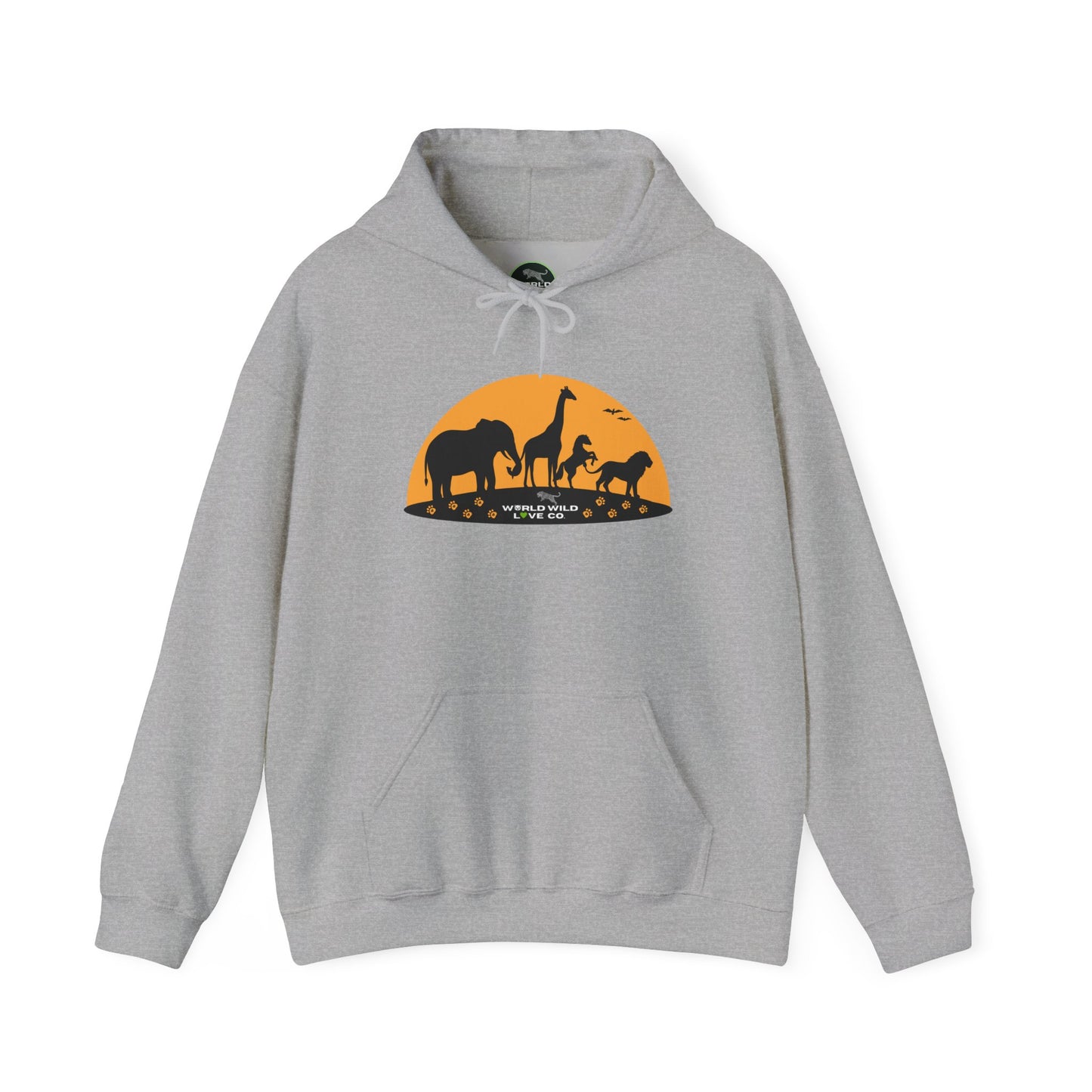 WWL Essential Unisex Hoodie  | Classic Eco-Friendly Apparel to Support Animal Welfare