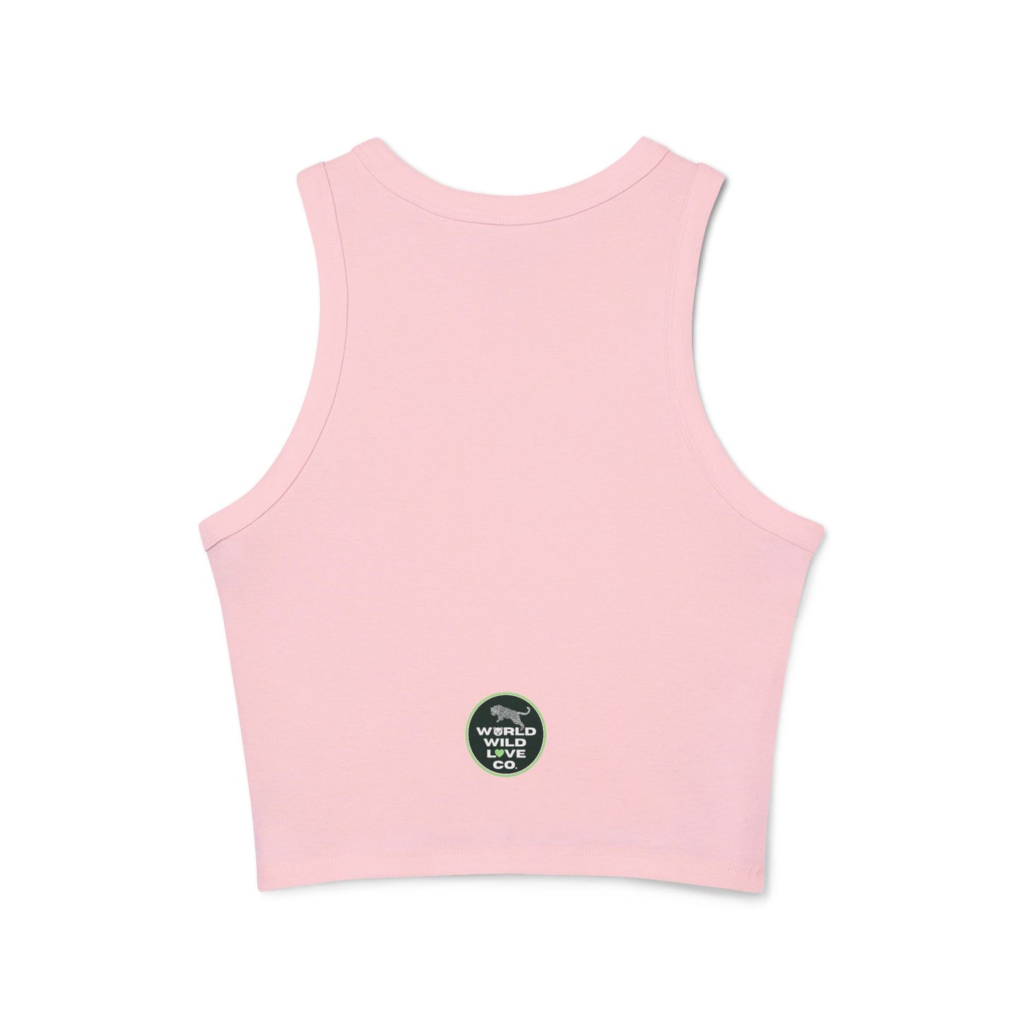 Horse Print Women's Micro Rib Racer Tank | Summer Fashion that Supports Animal Welfare