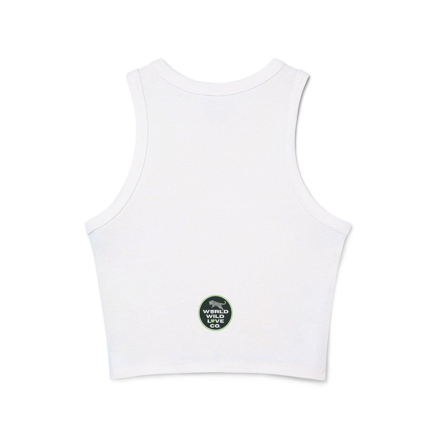 Horse Print Women's Micro Rib Racer Tank | Summer Fashion that Supports Animal Welfare