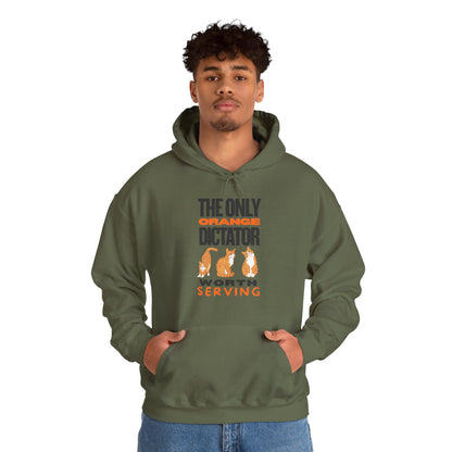 Politics & Cats Unisex Hoodie | Funny Novelty Hoodie that Supports Animal Welfare