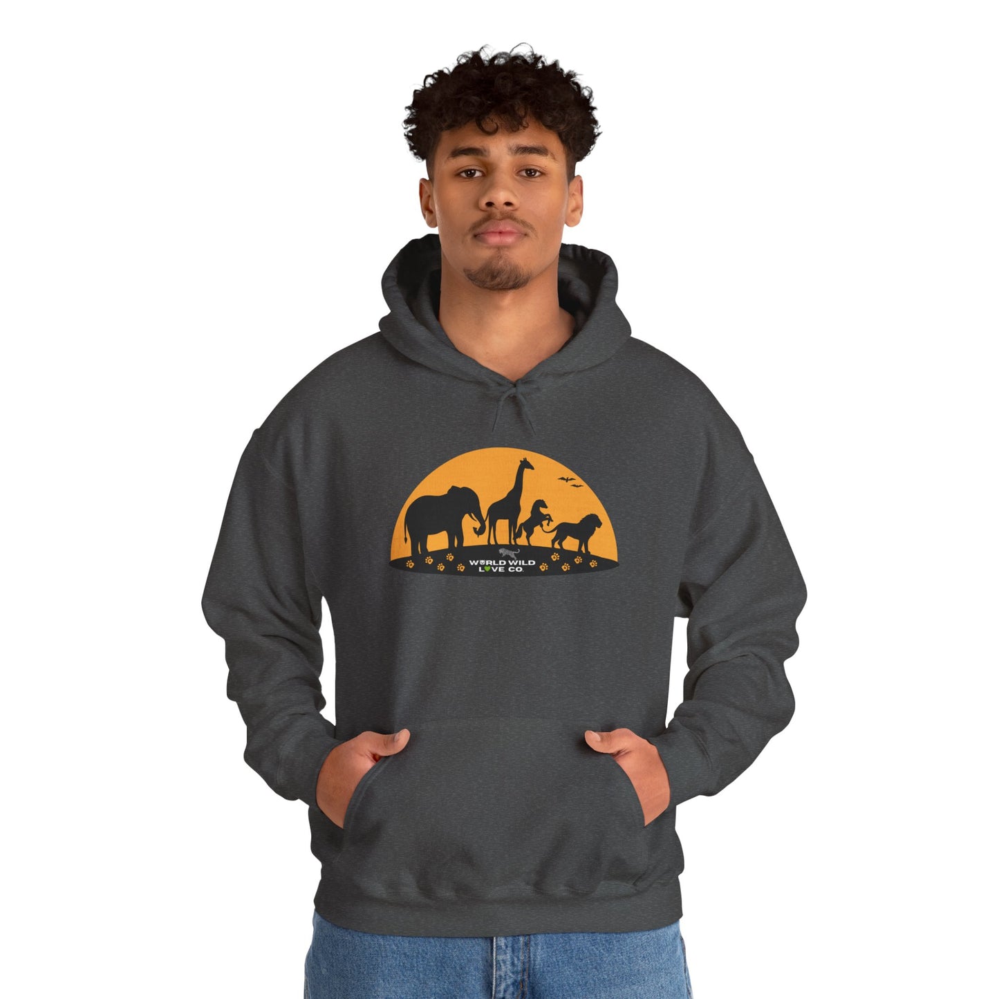 WWL Essential Unisex Hoodie  | Classic Eco-Friendly Apparel to Support Animal Welfare