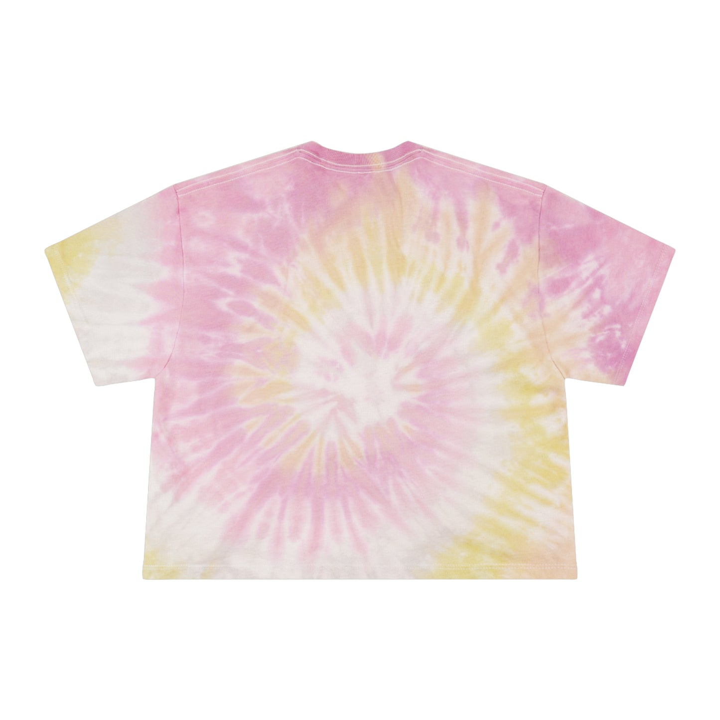 Animal Themed Women's Tie-Dye Crop Tee | Eco-Friendly Boho Style that Supports Animal Welfare