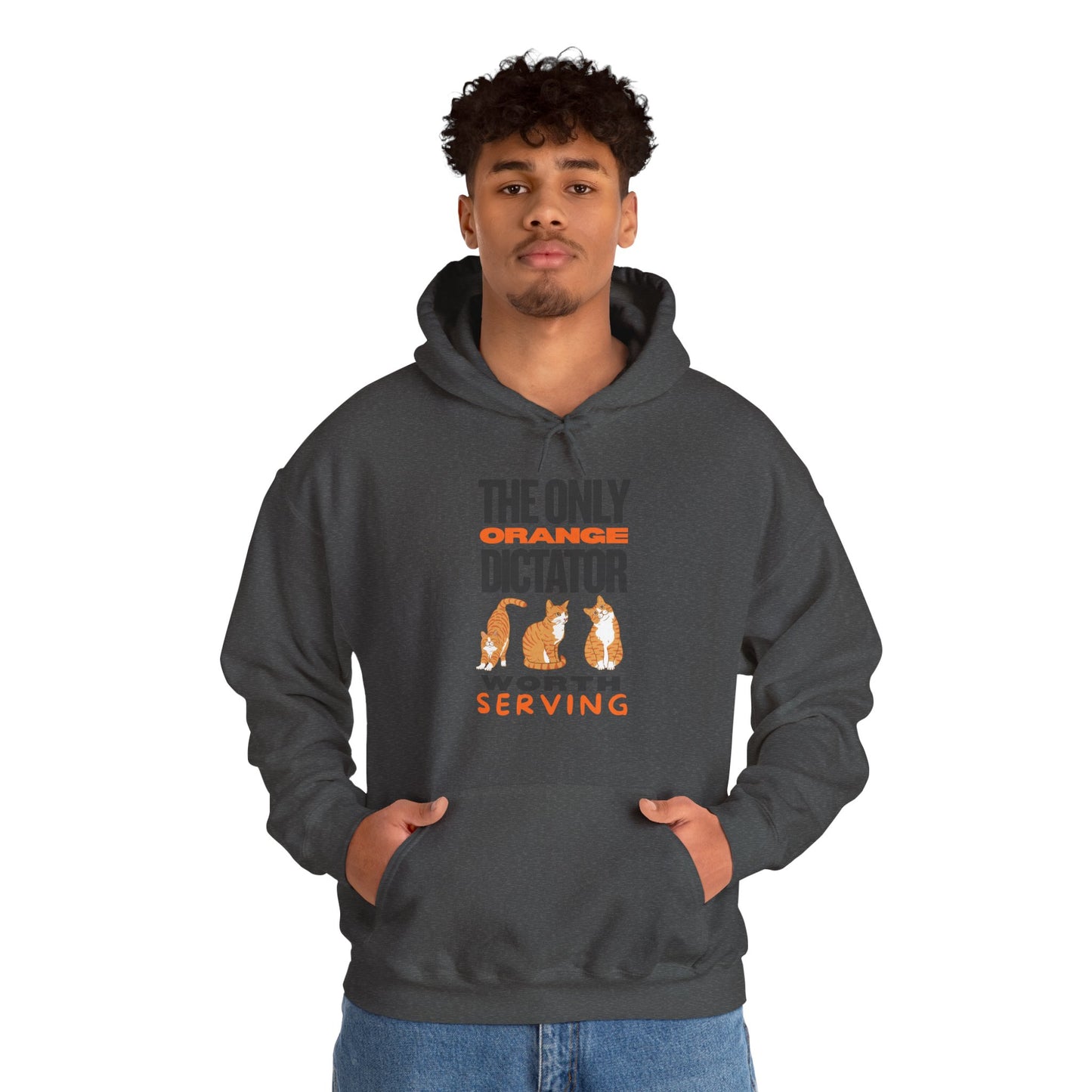 Politics & Cats Unisex Hoodie | Funny Novelty Hoodie that Supports Animal Welfare