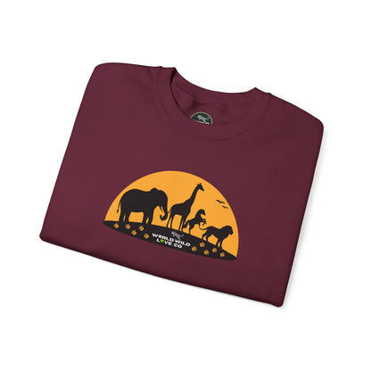 WWL Essential Unisex Crewneck Sweatshirt | Classic Eco-Friendly Sustainable Apparel to Support Animal Welfare