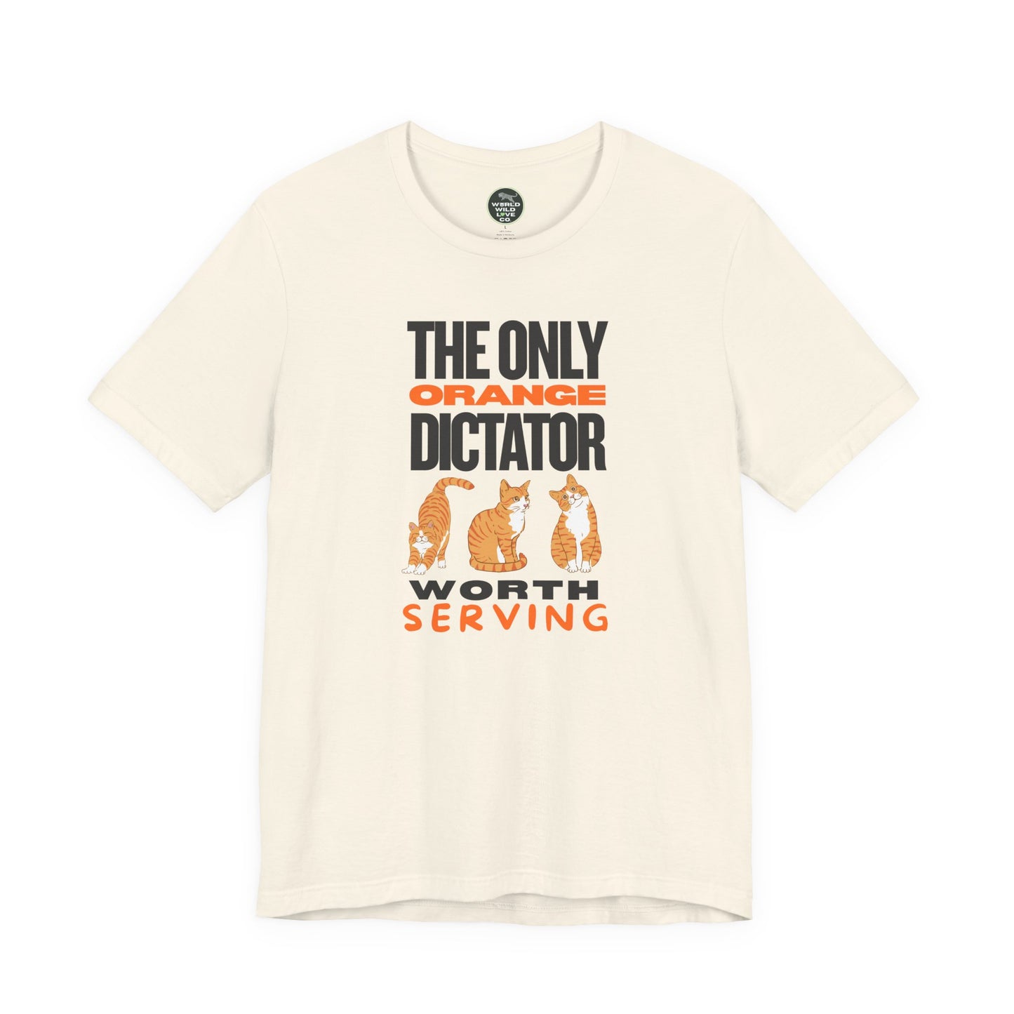 Politics & Cats Tee | Funny Sustainable Novelty Apparel that Supports Animal Welfare