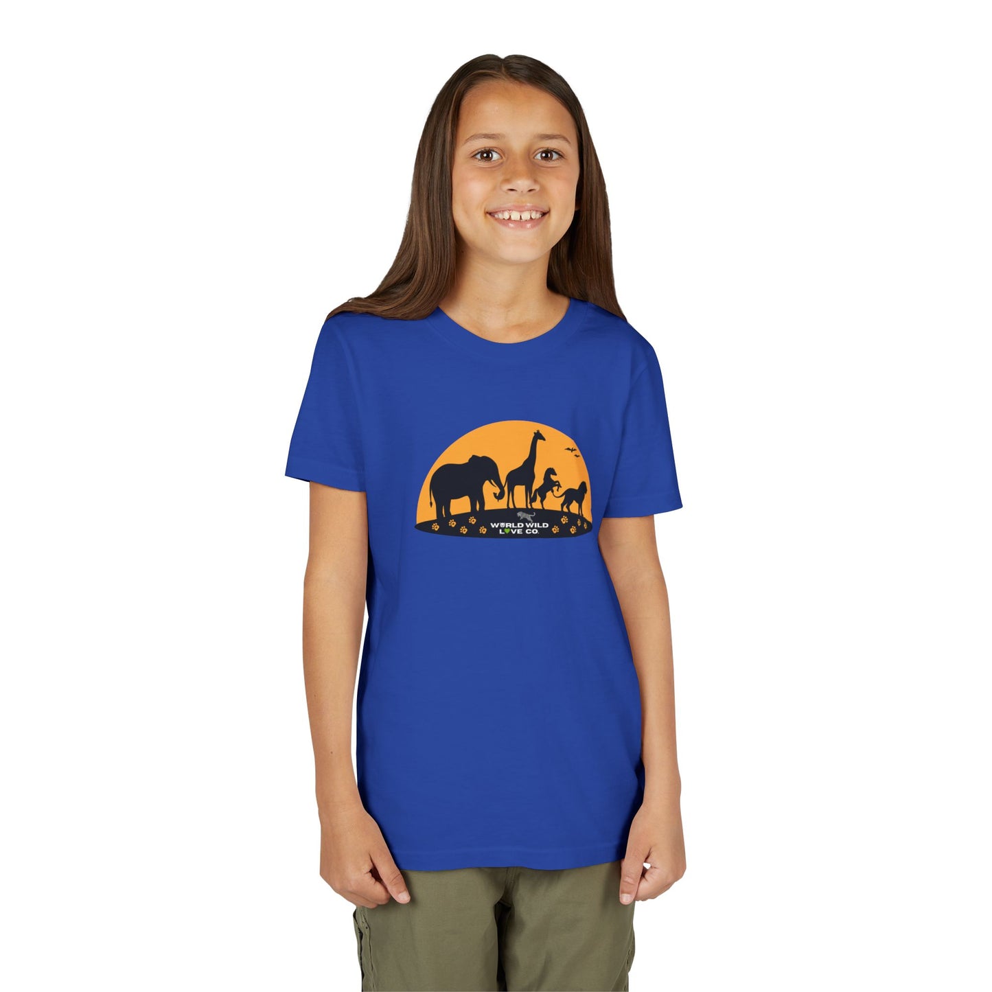 WWL Essential Youth Cotton T-Shirt |  Classic Kids Apparel to Support Animal Welfare