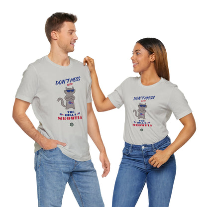 Buffalo Bills "Meowfia" Unisex Tee | Fun Classic Apparel to Support Animal Welfare