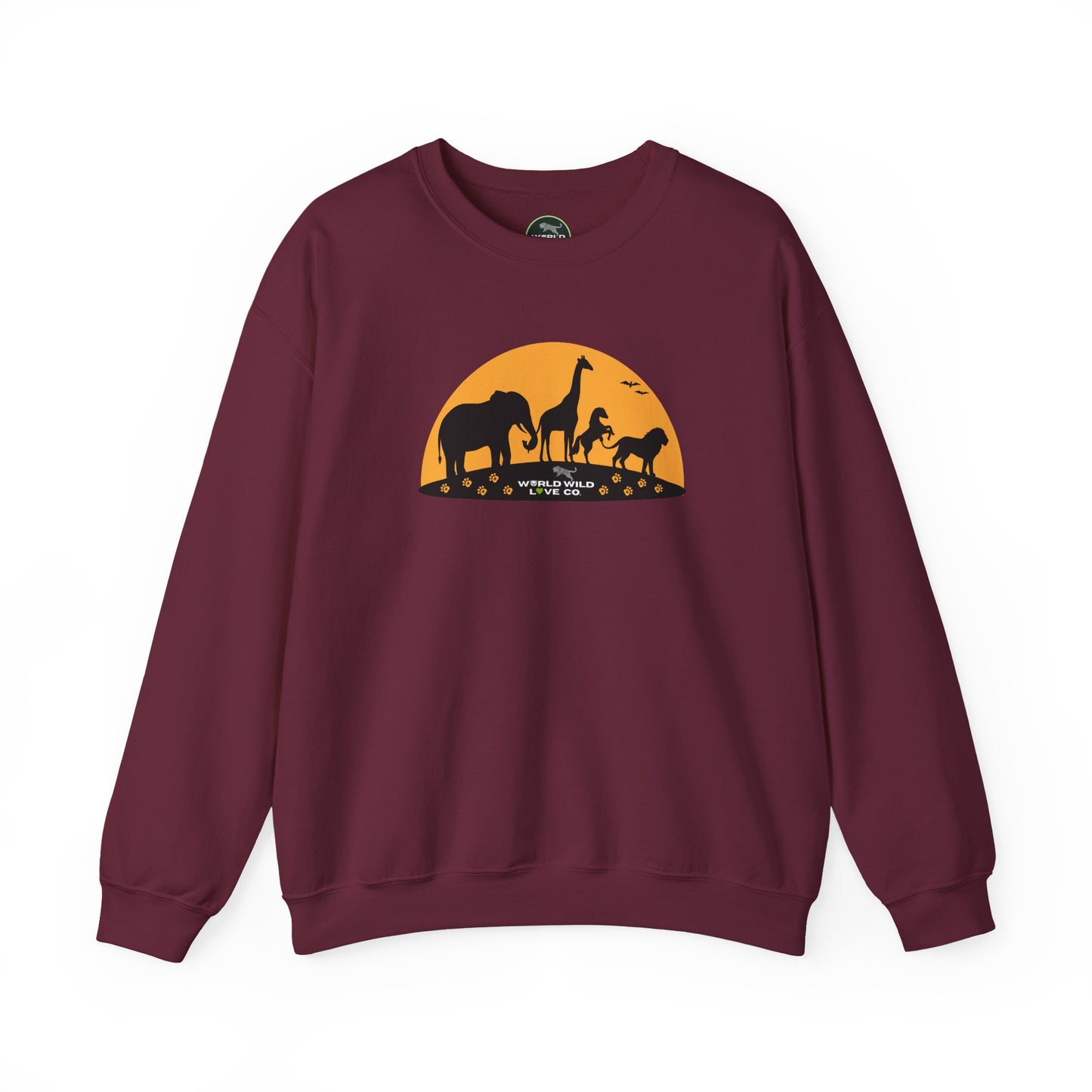 WWL Essential Unisex Crewneck Sweatshirt | Classic Eco-Friendly Sustainable Apparel to Support Animal Welfare