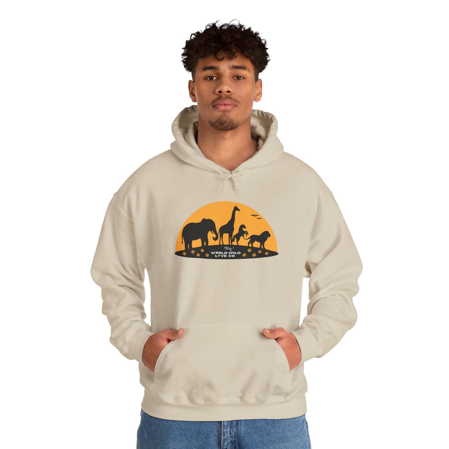 WWL Essential Unisex Hoodie  | Classic Eco-Friendly Apparel to Support Animal Welfare