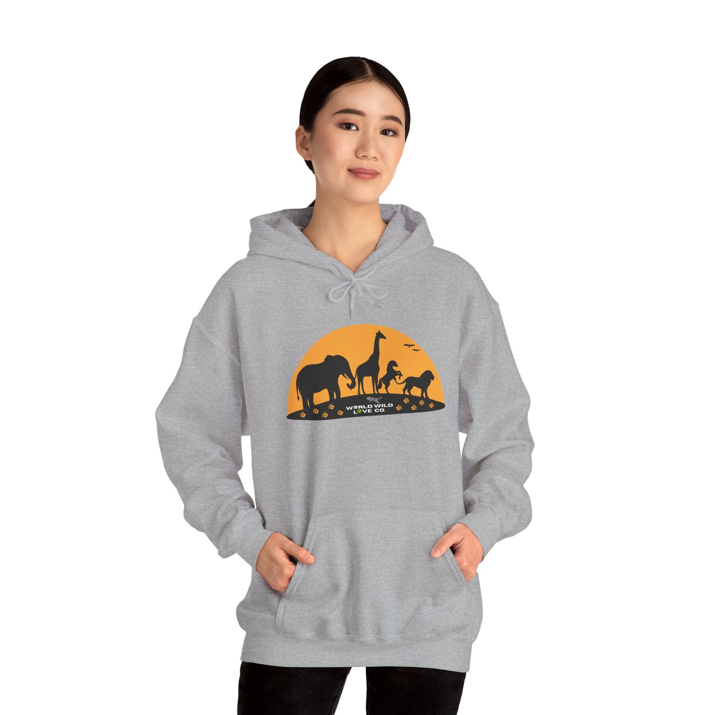 WWL Essential Unisex Hoodie  | Classic Eco-Friendly Apparel to Support Animal Welfare