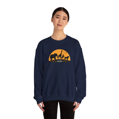 WWL Essential Unisex Crewneck Sweatshirt | Classic Eco-Friendly Sustainable Apparel to Support Animal Welfare