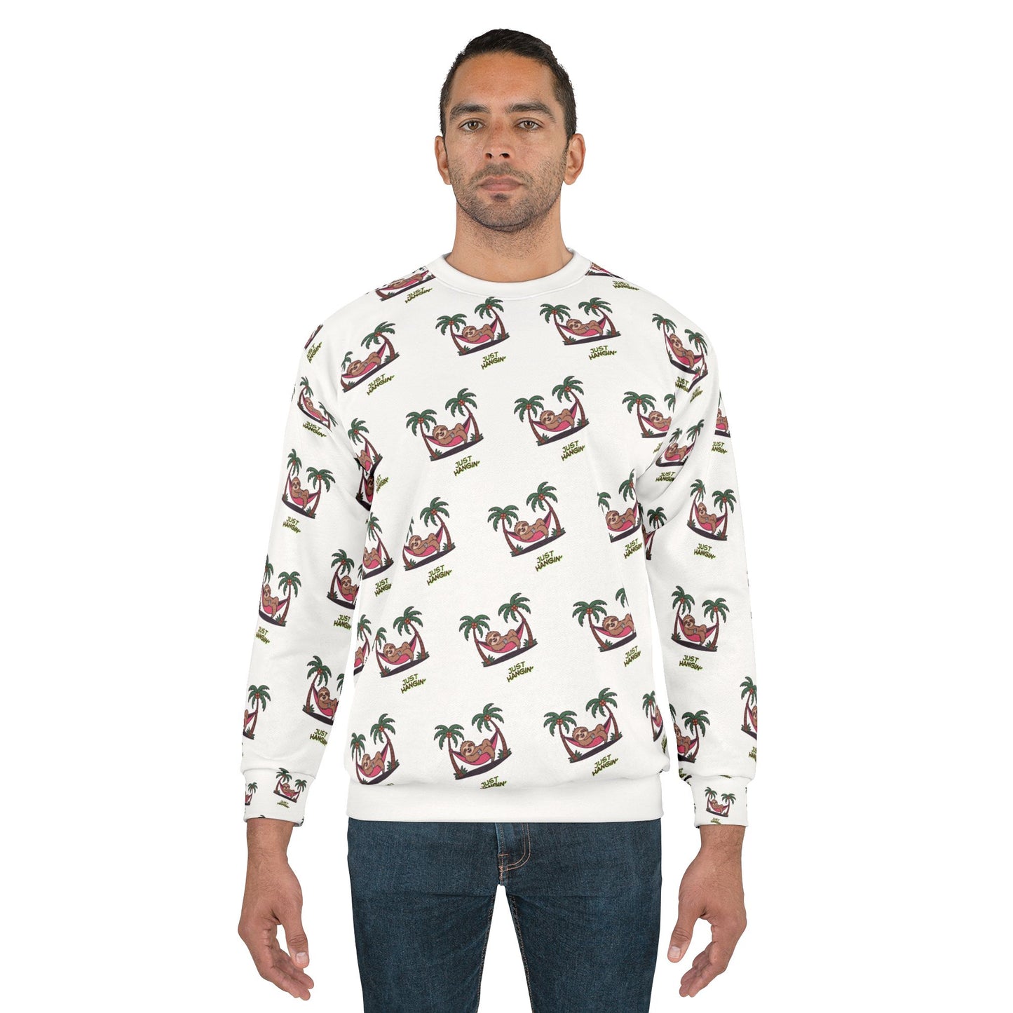 Slothing Around Unisex Sweatshirt | Fun Novelty Animal Inspired Apparel