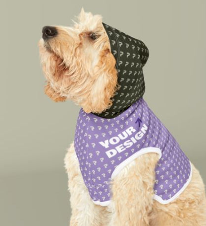 Personalized Pet Hoodie | Create Your Own Design | Dog or Cat Sweater | Pet Apparel - Ideal for Gifts