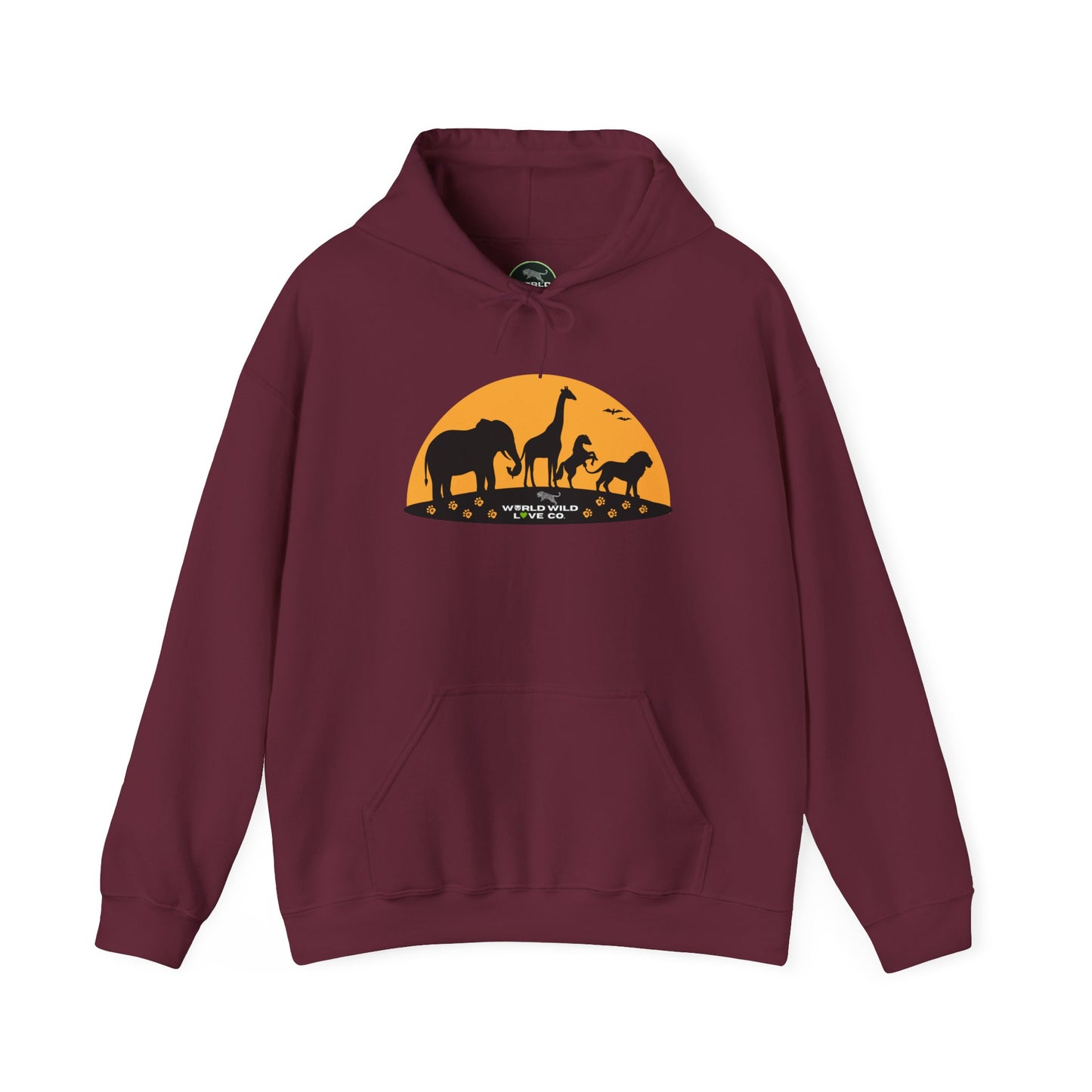 WWL Essential Unisex Hoodie  | Classic Eco-Friendly Apparel to Support Animal Welfare