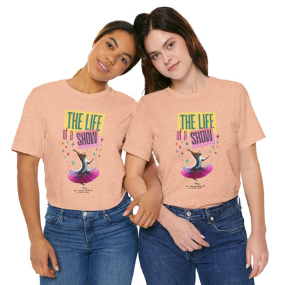 "The Life of a Show Squirrel" Graphic Tee | Funny Novelty Apparel that Supports Animal Welfare