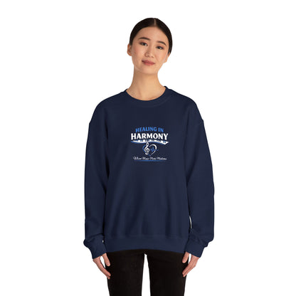 Music Meets Medicine Unisex Heavy Blend™ Crewneck Sweatshirt