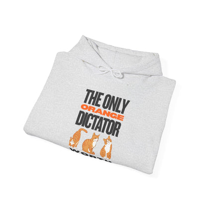 Politics & Cats Unisex Hoodie | Funny Novelty Hoodie that Supports Animal Welfare