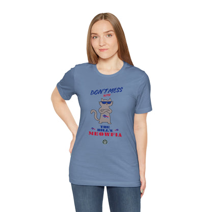 Buffalo Bills "Meowfia" Unisex Tee | Fun Classic Apparel to Support Animal Welfare