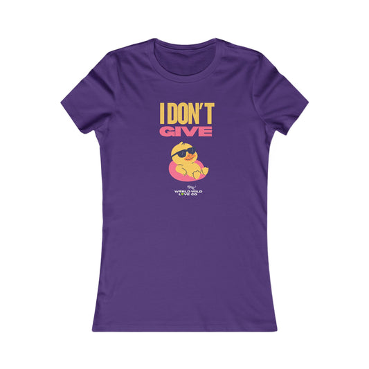 Women's Cheeky Graphic T-Shirt | Funny Novelty Animal Inspired Apparel