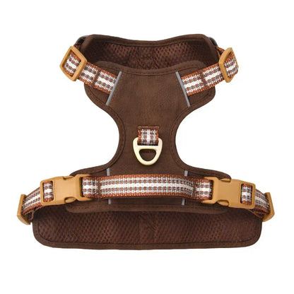 Retro Leather Pet Harness