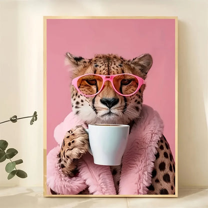 Charming Animal Frameless Canvas Art Prints