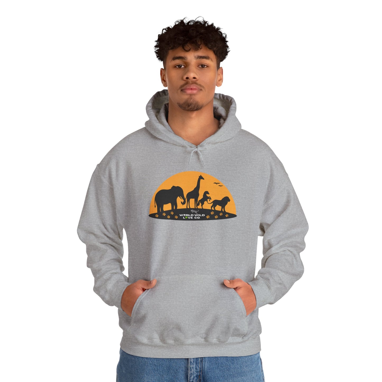 WWL Essential Unisex Hoodie  | Classic Eco-Friendly Apparel to Support Animal Welfare