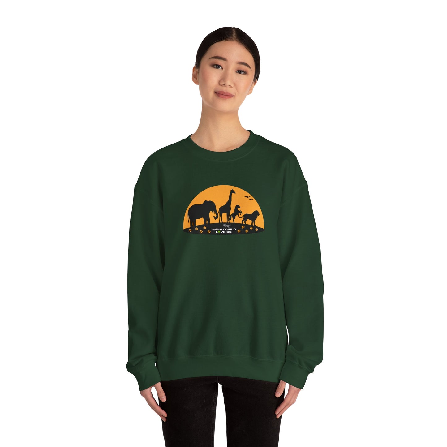 WWL Essential Unisex Crewneck Sweatshirt | Classic Eco-Friendly Sustainable Apparel to Support Animal Welfare