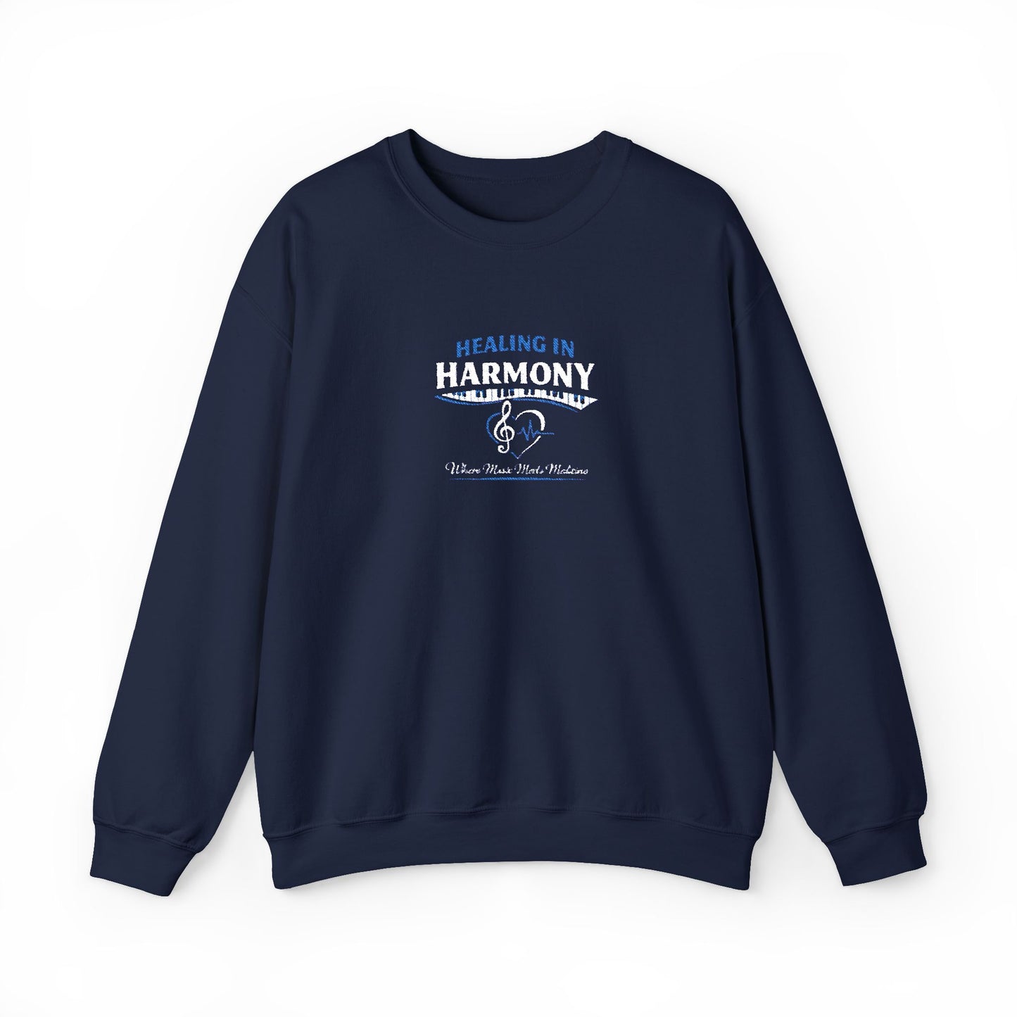 Music Meets Medicine Unisex Heavy Blend™ Crewneck Sweatshirt