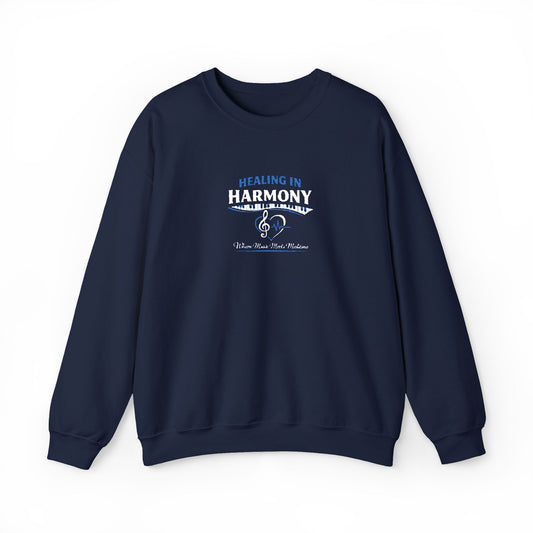 Music Meets Medicine Unisex Heavy Blend™ Crewneck Sweatshirt