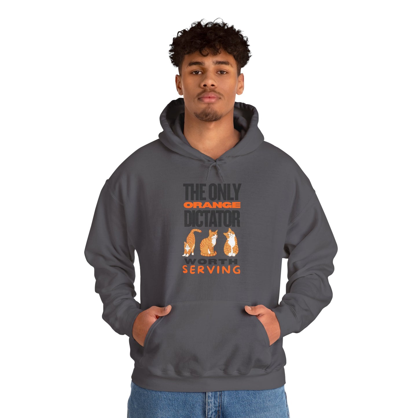 Politics & Cats Unisex Hoodie | Funny Novelty Hoodie that Supports Animal Welfare