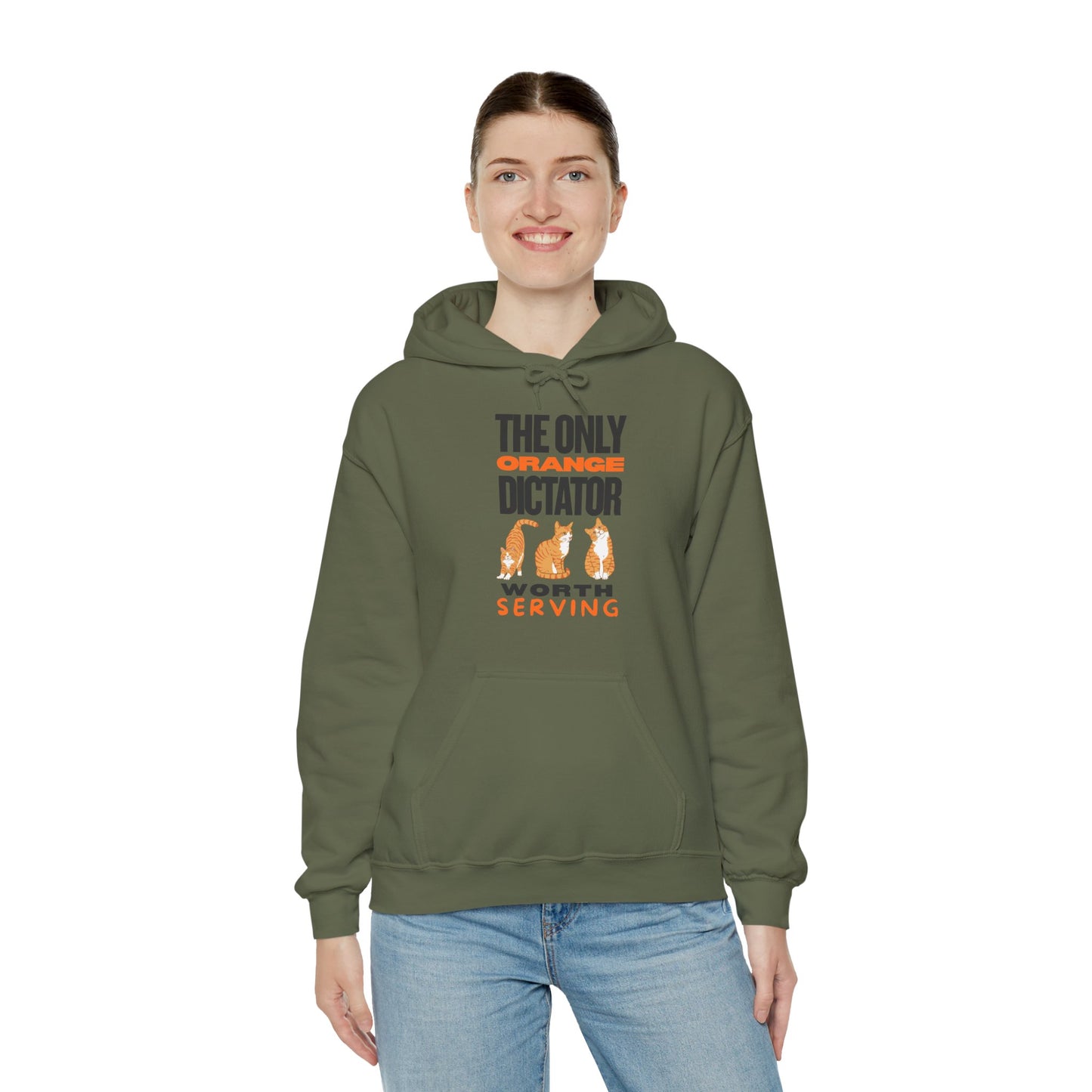 Politics & Cats Unisex Hoodie | Funny Novelty Hoodie that Supports Animal Welfare