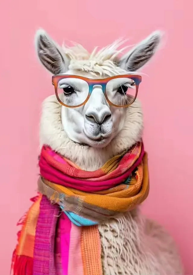 Charming Animal Frameless Canvas Art Prints