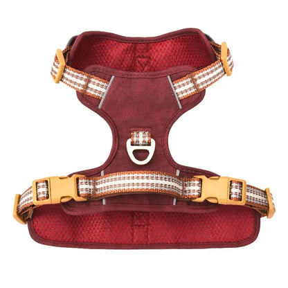 Retro Leather Pet Harness